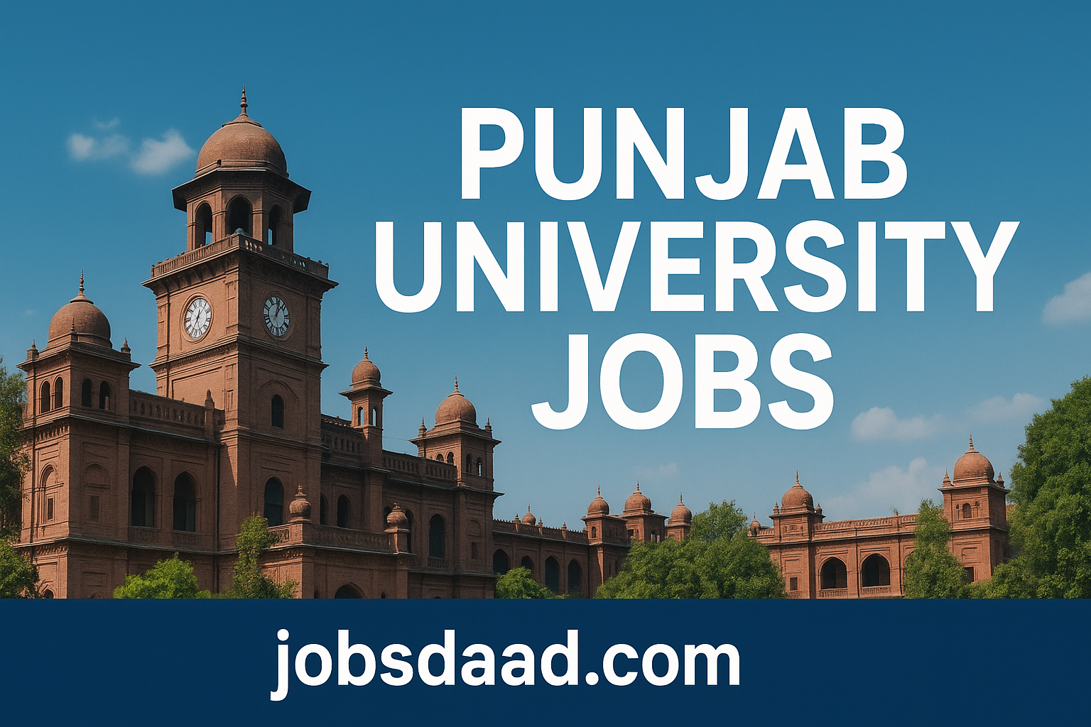 Punjab University Jobs 2025 | Apply Today