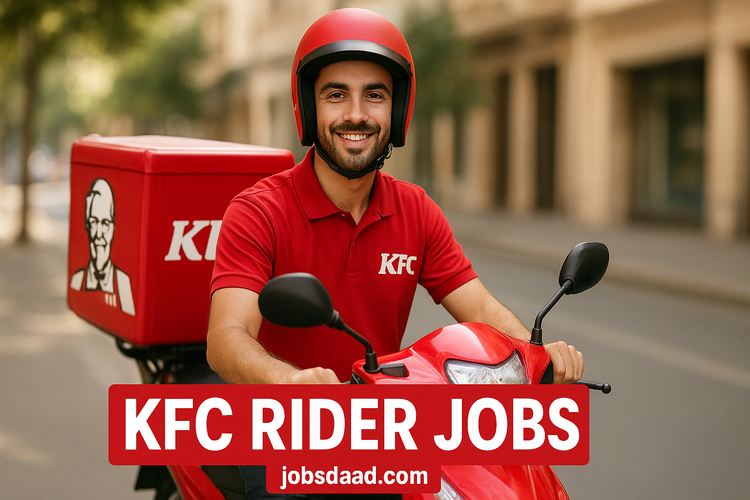 KFC Rider Jobs 2025 | Apply Now