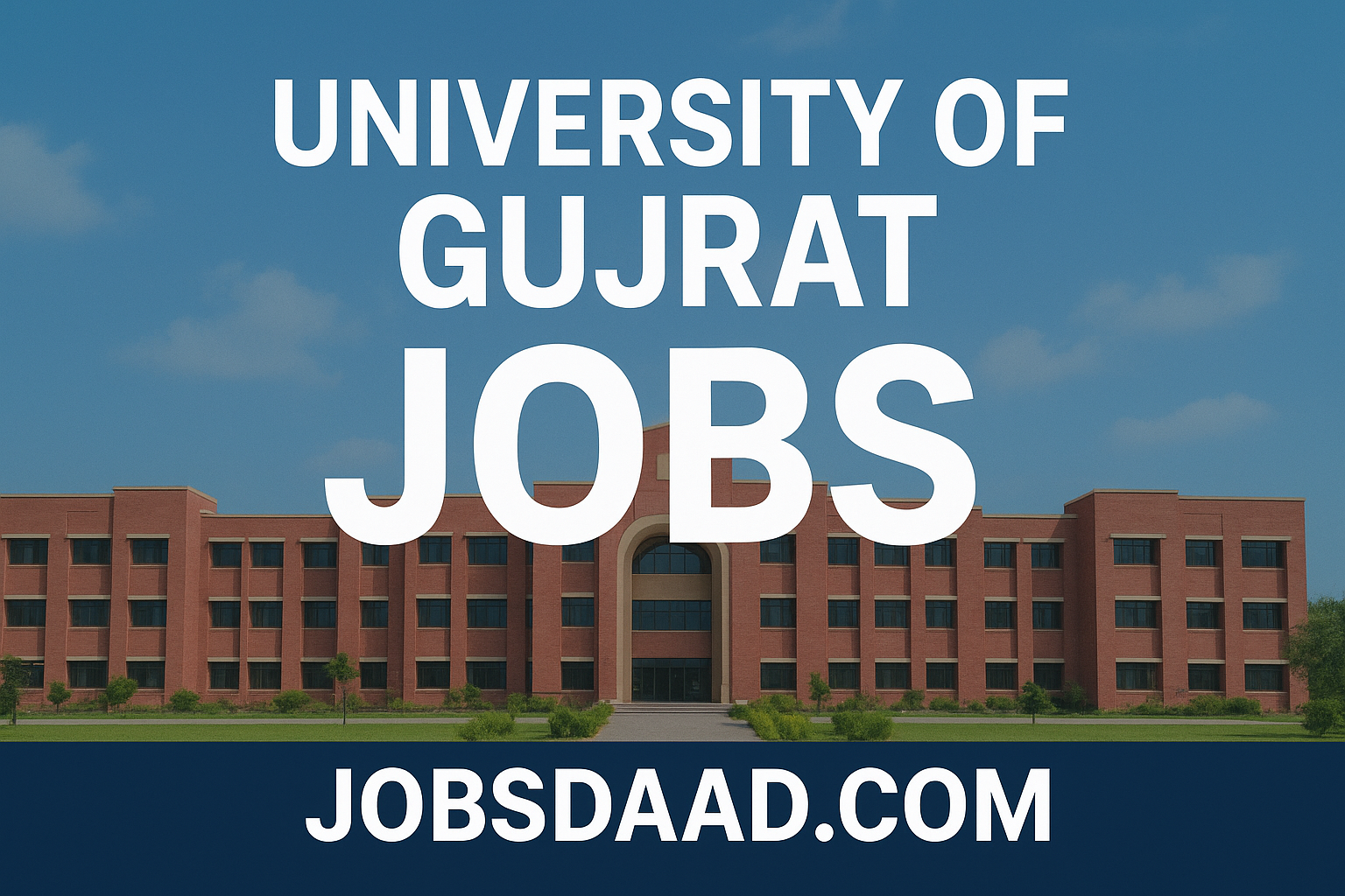 University of Gujrat Jobs 2025 | UOG Opportunities