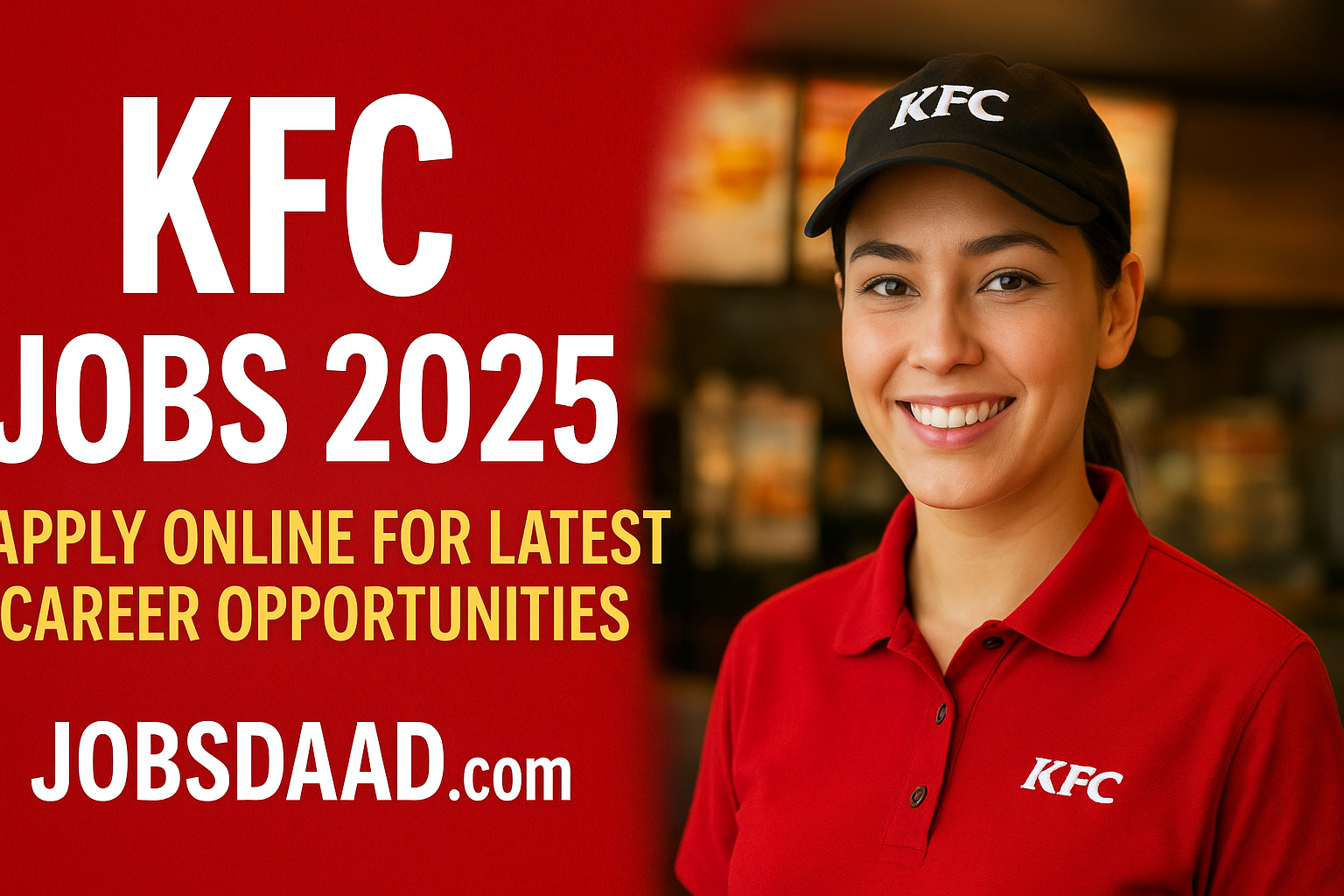 KFC Jobs 2025 | Apply Today