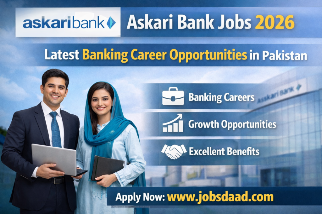 Askari Bank Jobs 2026 – Latest Banking Career Opportunities in Pakistan
