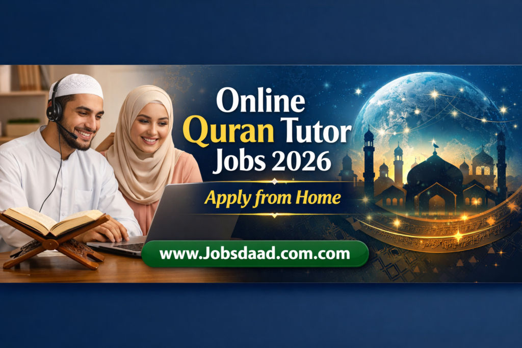 Online Quran Tutor Jobs 2026 – Apply from Home