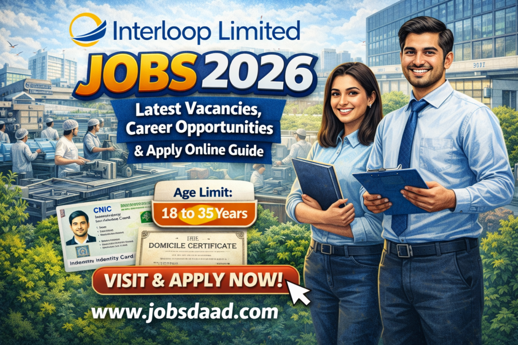 Interloop Limited Jobs 2026 – Latest Vacancies, Career Opportunities & Apply Online Guide