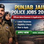 Punjab Jail Police Jobs 2026 – Official Advertisement & Application Form