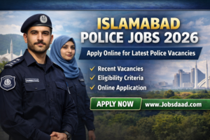 Islamabad Police Jobs 2026 – Apply Online for Latest Police Vacancies